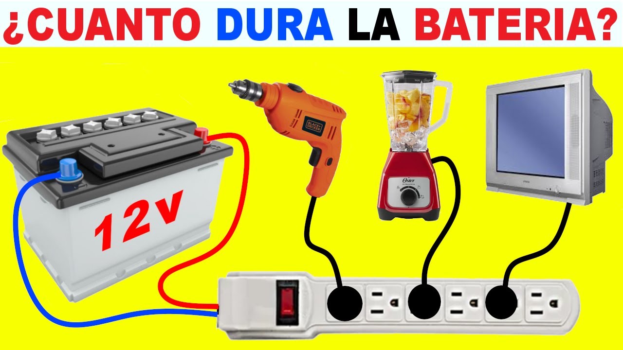 Electricidad sin planta eléctrica! INVERSOR y BATERIA!