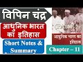 Vipin Chandra Modern History Chapter 11 Part 2 Short Notes Summary In Hindi