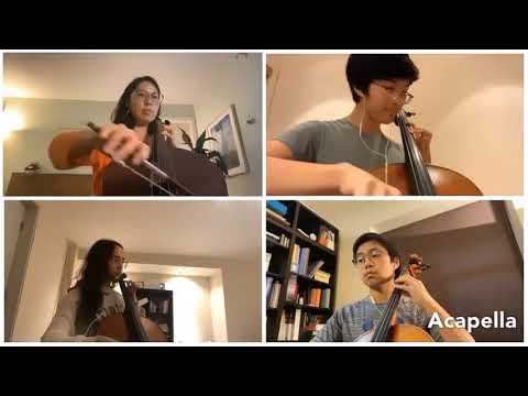 The Entertainer for Cello Quartet