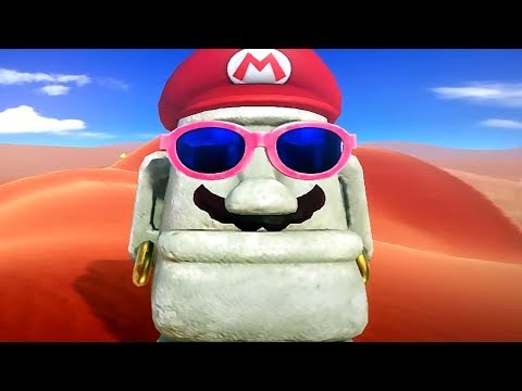 Super Mario Odyssey Gameplay Walkthrough Part 2 All Moons - Sand Kingdom - World 3 100%