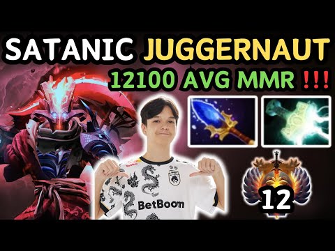 🔥 Satanic JUGGERNAUT Hard Carry Gameplay 🔥 1206 XPM Patch 7.37e - Dota 2