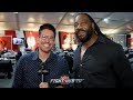 BOOKER T GIVES HIS PACQUIAO VS THURMAN BREAKDOWN & REVEALS THAT BOXING IS HIS PASSION