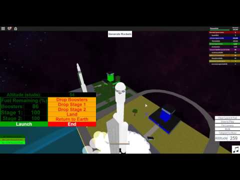 Roblox Rocket Tester (Earth to Mars) (Thomas5212)
