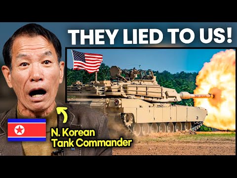 North Korean Tank Commander reacts to M1 Abrams Tanks for the First Time