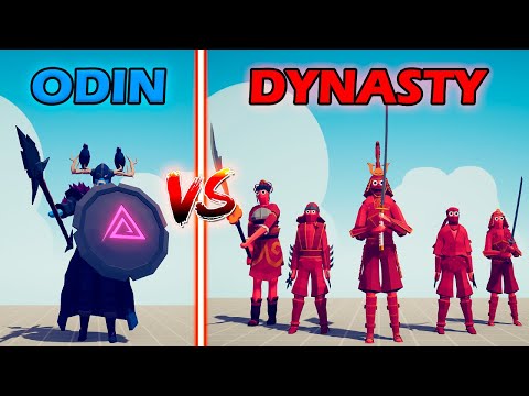 ODIN vs DYNASTY TEAM - Totally Accurate Battle Simulator | TABS