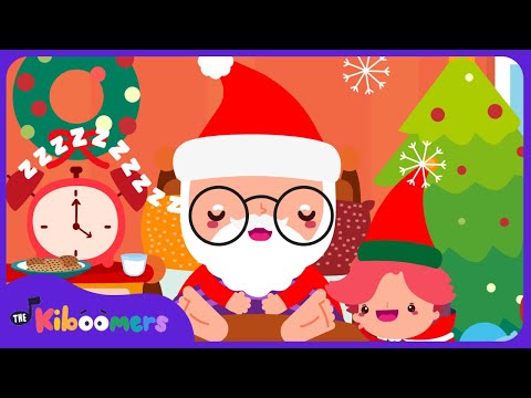 DON'T WAKE SANTA Freeze Dance 🎅 Christmas Game Song for Kids | The Kiboomers