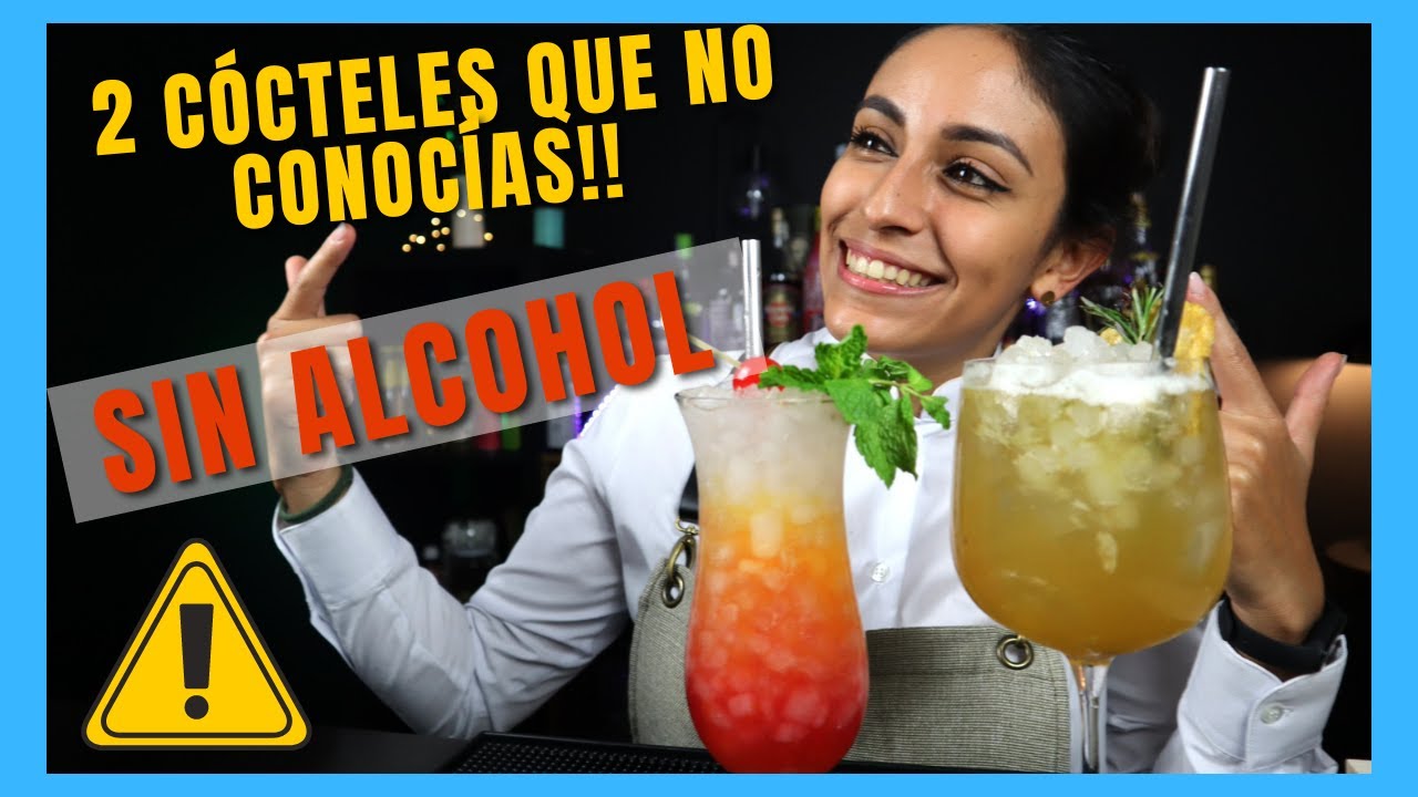 ✅ ¿COMO PREPARAR CÓCTELES SIN ALCOHOL [MUY FACIL]