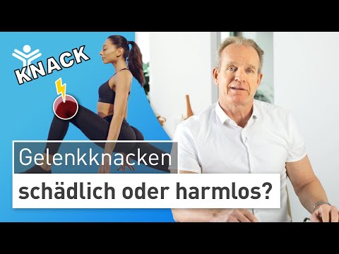 Darum knacken Gelenke! Schädlich oder völlig harmlos?