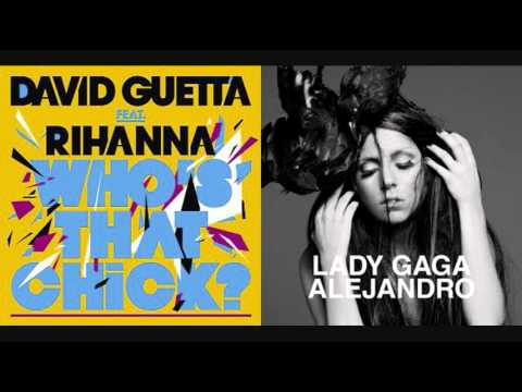 Lady Gaga vs. David Guetta feat. Rihanna - Who's That Alejandro? (Mashup)