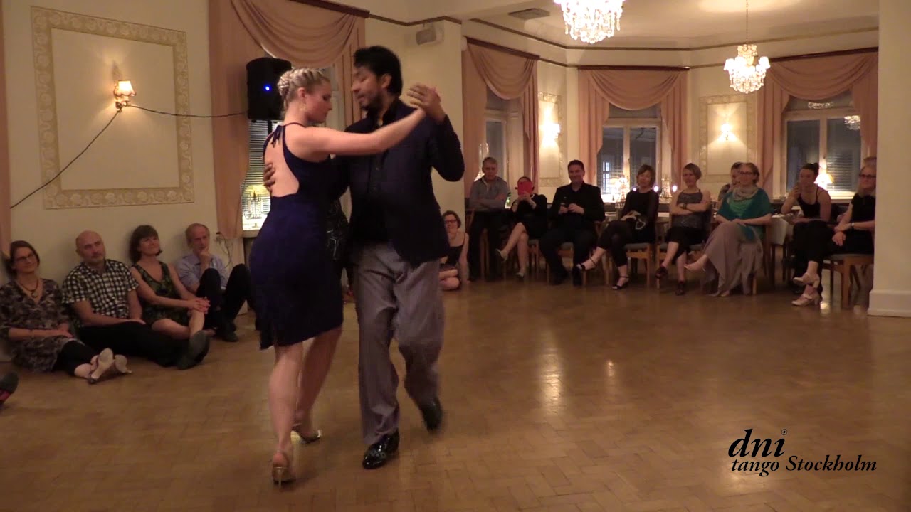 Sara Westin and Juan Pablo Canavire, show in Östersund 4/4