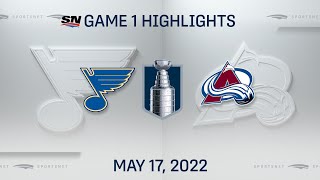 NHL Game 1 Highlights | Blues vs. Avalanche - May 17, 2022 by Sportsnet Canada
