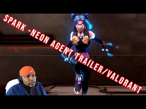 TWIGGA FIRST TIME SEEING THIS GAME - Spark - NEON Agent Trailer // VALORANT(REACTION)