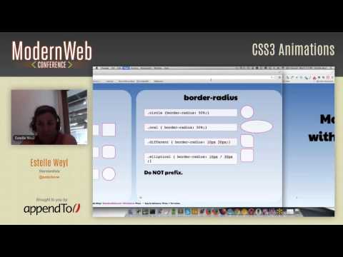 Modern Web Conference 2014 - CSS3 Animations - Estelle Weyl