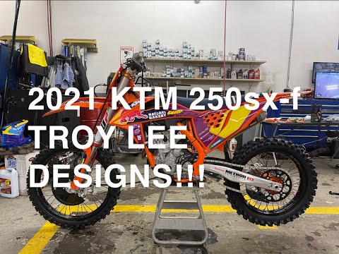 2021 KTM 250sx-f Troy Lee Designs Review