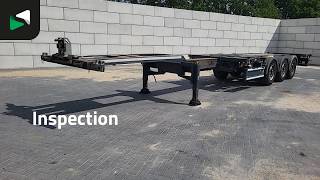 Renders 3DFCST Multi'45ft APK 11/26 Lift Axle semirremolque de contenedores | Imagen 4 - Autoline