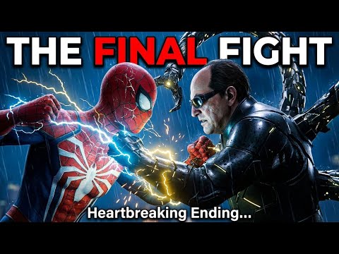 Spider-Man Remastered Final Boss & Emotional Ending | Peter vs. Doc Ock (4K)