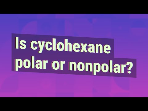 Is cyclohexane polar or nonpolar?