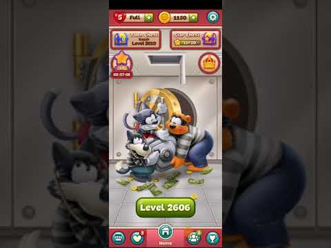 TOON blast level 2606 No Booster done!!! 😎 😎