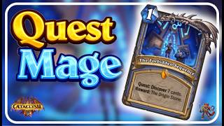 The RNG in this Quest Mage deck is INSANE | Hearthstone Catacylsm |