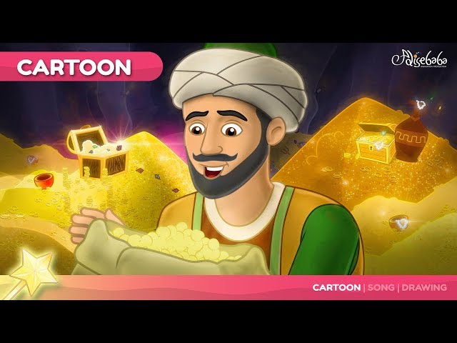 Ali Baba and the 40 Thieves kids story cartoon animation SDDEFAULT Thumbnail