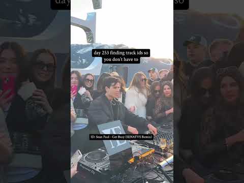 ID: Sean Paul - Get Busy (SENATVS Remix) #housemusic #waterboi