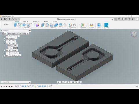 Fusion 360 - Tutorial - Mold Design - Core & Cavity