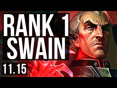 SWAIN & Zilean vs APHELIOS & Thresh (ADC) | Rank 1 Swain, 8/2/7, 400+ games | NA Challenger | v11.15