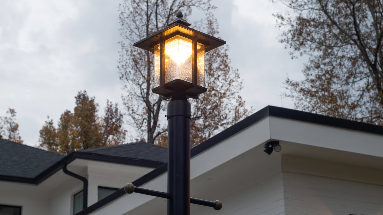 Video 1 Watch A Video About the Casita Black LED Outdoor Solar Post or Pier Light