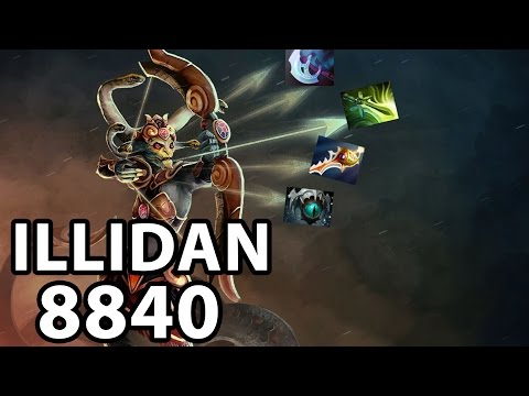 Dota 2 Illidan Medusa 8840 MMR - The power of Divine Rapier