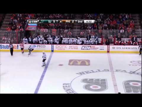 02 27 2014 San Jose Sharks @ Philadelphia Flyers HD MP
