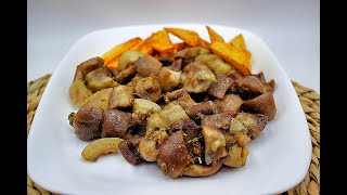 Careta de cerdo a la plancha, morros a la plancha o pestorejo