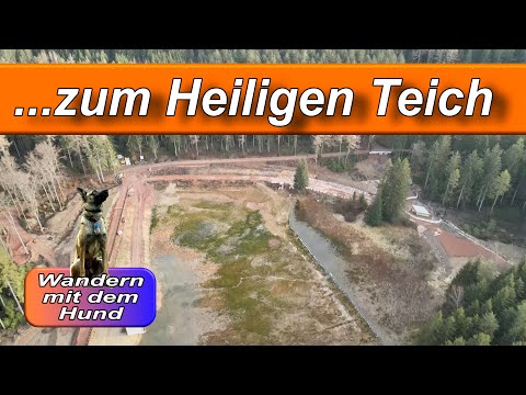 Heiliger Teich Stollberg immer noch ohne Wasser Baustelle noch bis Mitte 2024