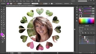 How to Fill One or Multiple Shapes with a Photo in Adobe Illustrator