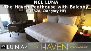 Norwegian (NCL) LUNA: "The Haven" Penthouse with Balcony WALKTHROUGH (Category HE)