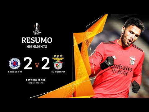 FC Rangers 2-2 SL Benfica Lisabona   ( E. L. 2020 ...