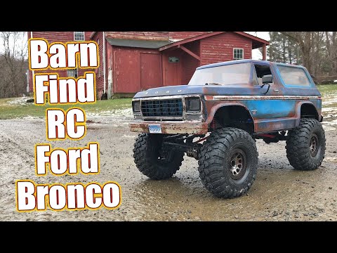 Built-Up Barn Find! Project Traxxas TRX-4 Lifted Ford Bronco Gets A Patina Make-Over | RC Driver