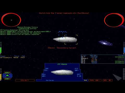 Star Wars X-wing v Tie Fighter Raid on Rebel Factory Koensayr 42 Hard Difficulty Assault Gunboat POV