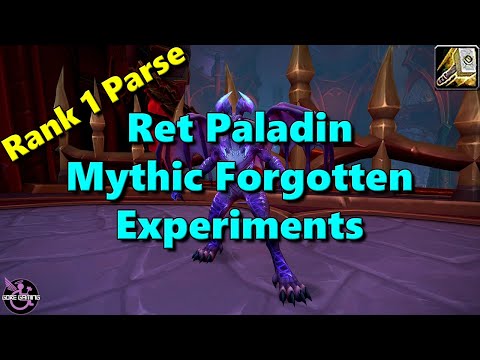 Ret Paladin Rank 1 - Mythic Experiments