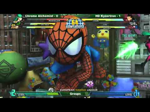 Chrome Alchemist vs Kyzertron - groups EGL4 MVC3