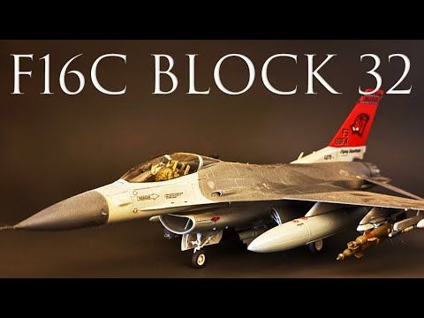 Tamiya 1/48 F-16C Block 32 | USAF