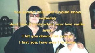 TRAVELING WILBURYS-NOT ALONE ANYMORE(COVER)