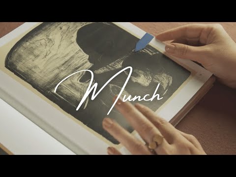 ASMR Autumn Moods with Edvard Munch (soft spoken, brushing)