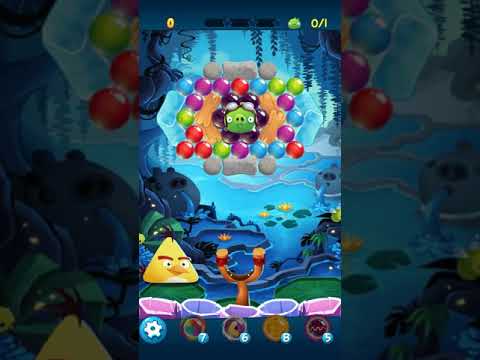 Angry Birds POP Bubble Shooter - Level 108. Gameplay Android walkthrough