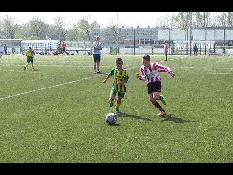 JO11 2 wint van Alphense Boys 4-0 - doelpunten