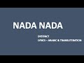 NADA NADA - Dystinct (Arabic & Transliteration)