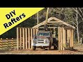 How to Build a Roof Rafter- Easy Roof Truss