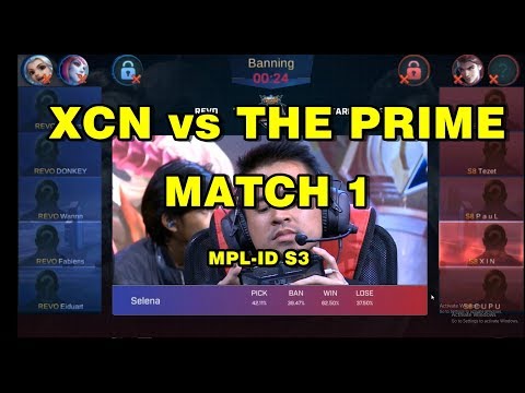 XCN vs THE PRIME ESPORTS | MATCH 1 | DAY 4 QUALIFIER FINAL MPL ID SEASON 3