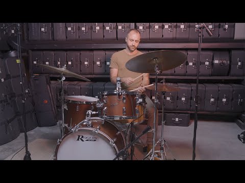Rogers Cleveland 3-Piece Shell Pack in Satin Dark Mahogany, 22/13/16 image 17