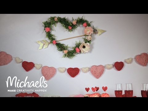 valentine wreath michaels
