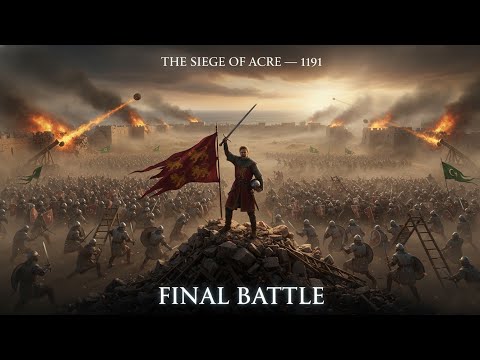 The Siege of Acre: Final Battle | Richard the Lionheart vs Salahuddin Ayyubi | Epic Medieval War